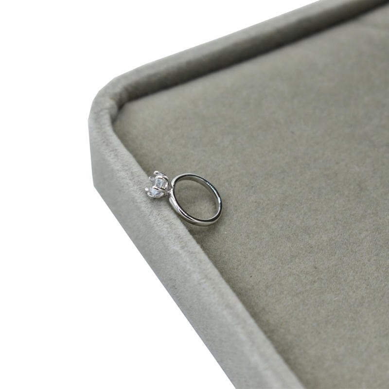 Accesorios de fotografía recién nacido, anillo de diamante de imitación, accesorios de apoyo para sesión de fotos de bebé, joyería: Silver