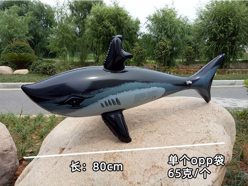 Inflatable Coconut Tree Ice Bucket Inflatable Dolphing Palm Tree Parrot Shark Party Event Props Inflatable Cactus: Inflatable shark