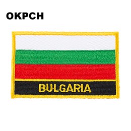 Uk Verenigde Jack Vlag Patch Jas Denim Kleding Patches Borduren Ijzer Op Land Vlag Badge Rugzak Vlag Badges: PT0032-R