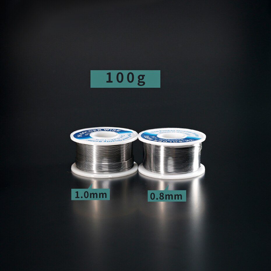 YIHUA Rosin Core Solder Tin Wire Rosin Roll Flux Solder Wire Reel For Electrical Electronics 0.4mm 0.6mm 0.8mm 1mm