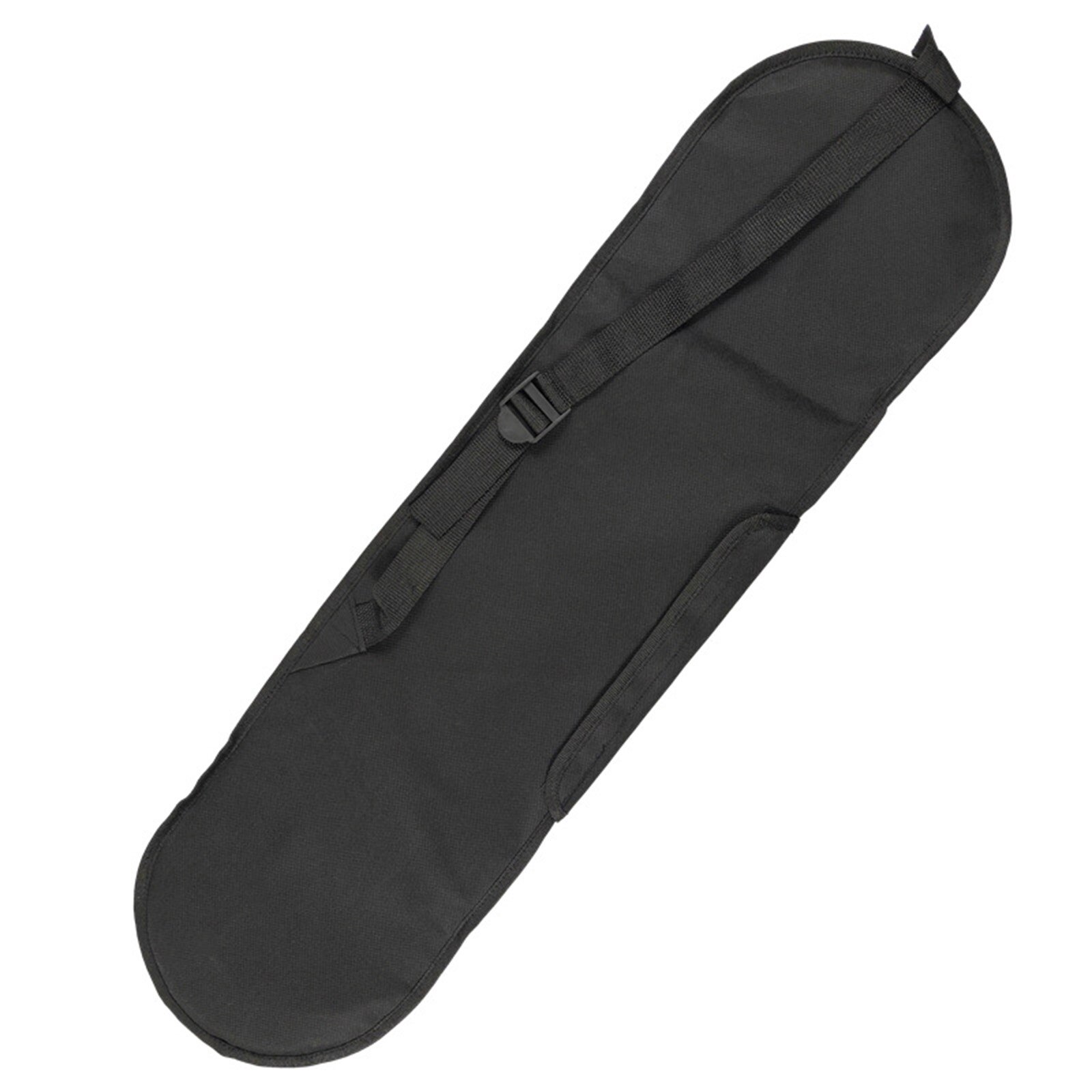 Bolsa de almacenamiento para monopatín multifuncional Unisex, bolso sencillo de Color sólido, multiusos, con cuatro ruedas, bandolera de hombro