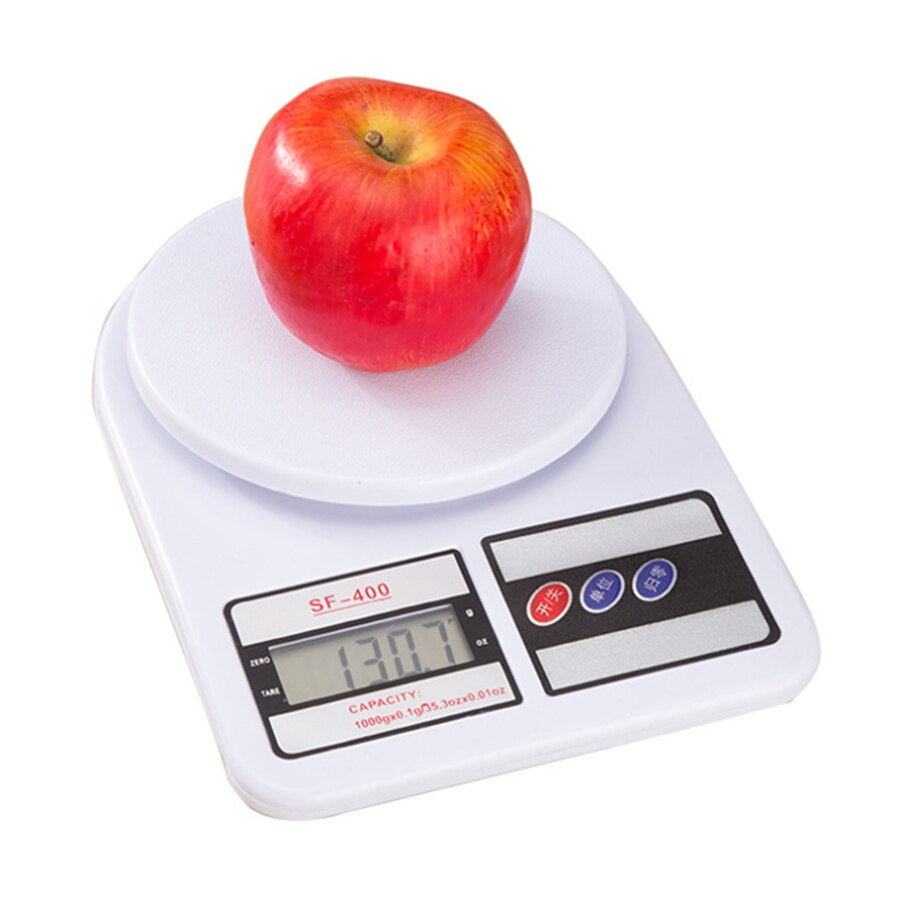 1g Precision Kitchen Electronic Scale Food Scale LCD Digital Scales 10kg Electronic Grams Weight Balance Scale for Tea Baking