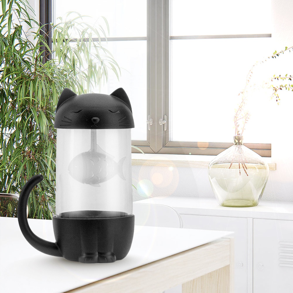 Leuke Cartoon Thee Cup Creatieve Hond Kat Koffie Cup Met filter Jaar Cadeau Voor Kinderen Verjaardag Water Thee cup