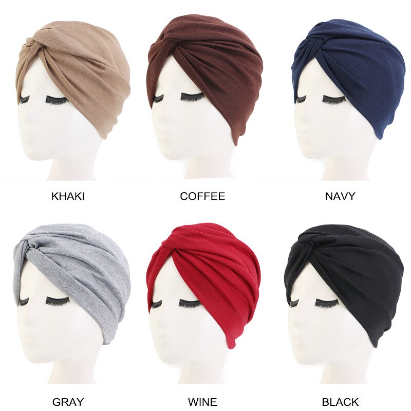 Deresina Bamboe Chemo Hoofddeksels, Boho Chic Tulband voor Vrouwen Haaruitval, Nerts, Eén maat