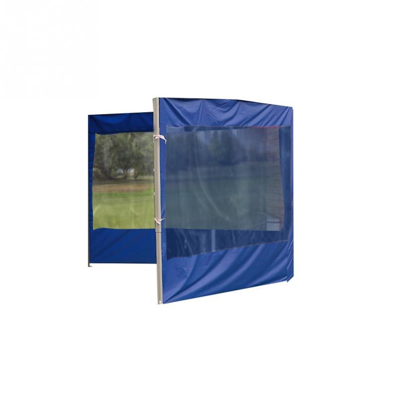 Anti-UV Accessories Sidewall Durable Outdoor Tent Waterproof Reusable Folding Oxford Cloth Windproof Portable Gazebo Side Panel: Blue 6M Types2