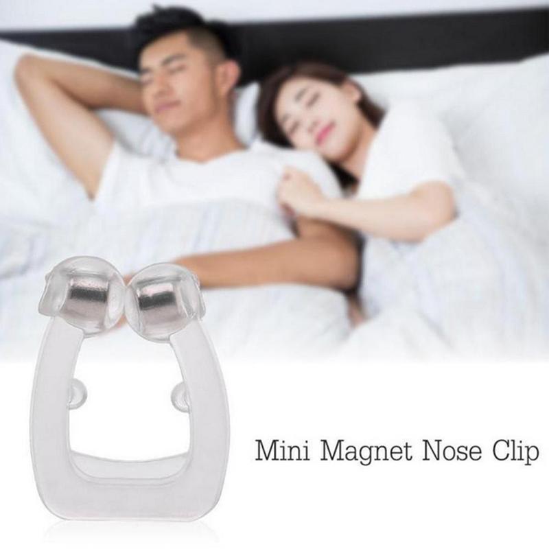 2/4/6 stk silikone magnetisk anti snorke stop snorken enhed vagt sove søvn klip pleje nat sund næse apnø hjælpebakke  m1 k 5