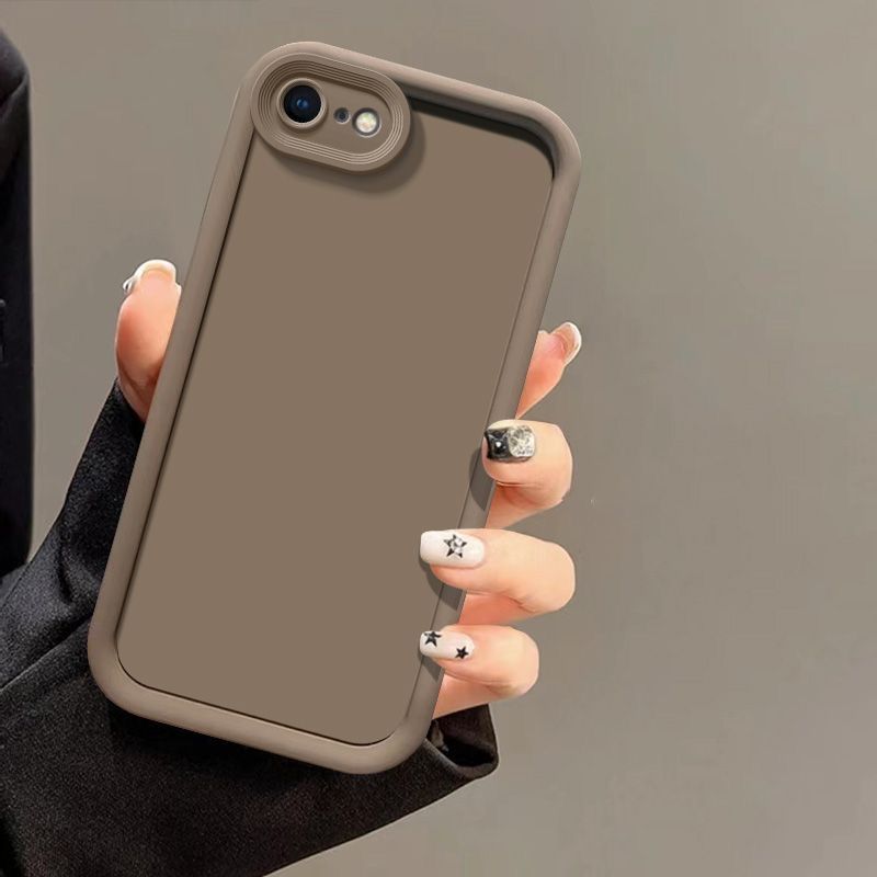 Para iPhone 6 funda para Apple iPhone 5 6S Plus iPhone SE 5s 6 7 8 Plus se 2 SE 3 cubierta de teléfono parachoques TPU Fundas de silicona suave: Neopreno / Beige