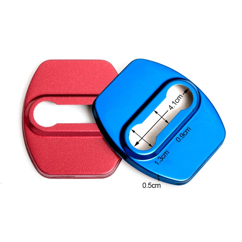 Bil styling automatisk dørlåsbeskyttelse rustfritt stål dekselveske til hyundai tucson montering av tilbehør