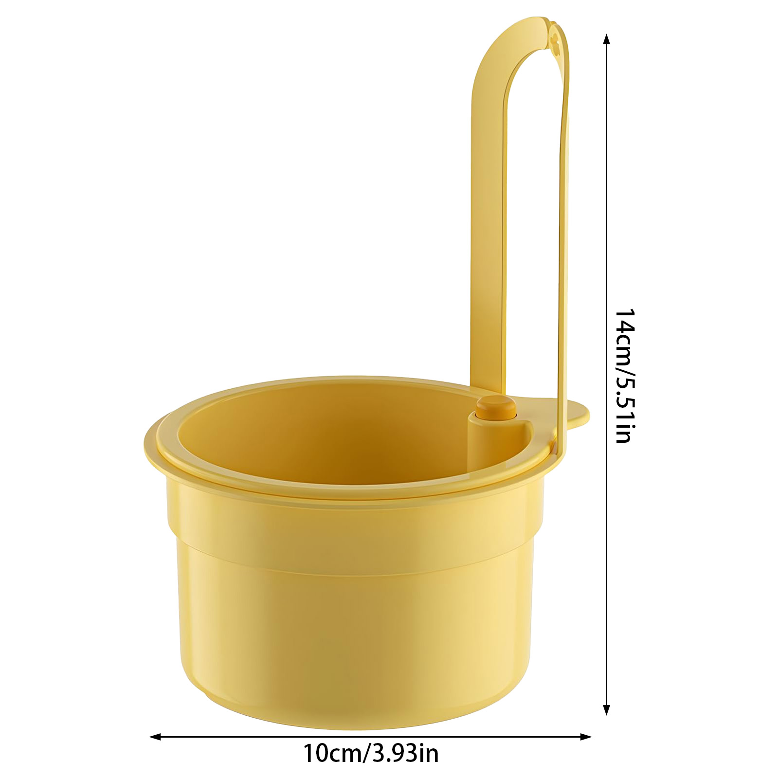 Colador de fregadero colgante para cocina, cesta, filtro de residuos de alimentos, escurridor plegable con mango para utensilios para lavar platos