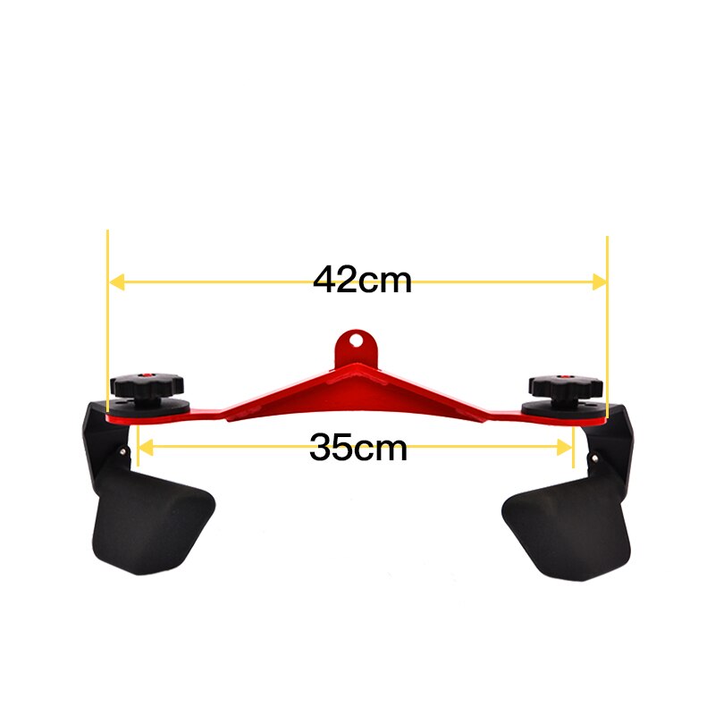 Barra de máquina extraíble para Fitness, accesorios de Cable de Polea alta y baja, para gimnasio, remo, entrenamiento en T, bíceps