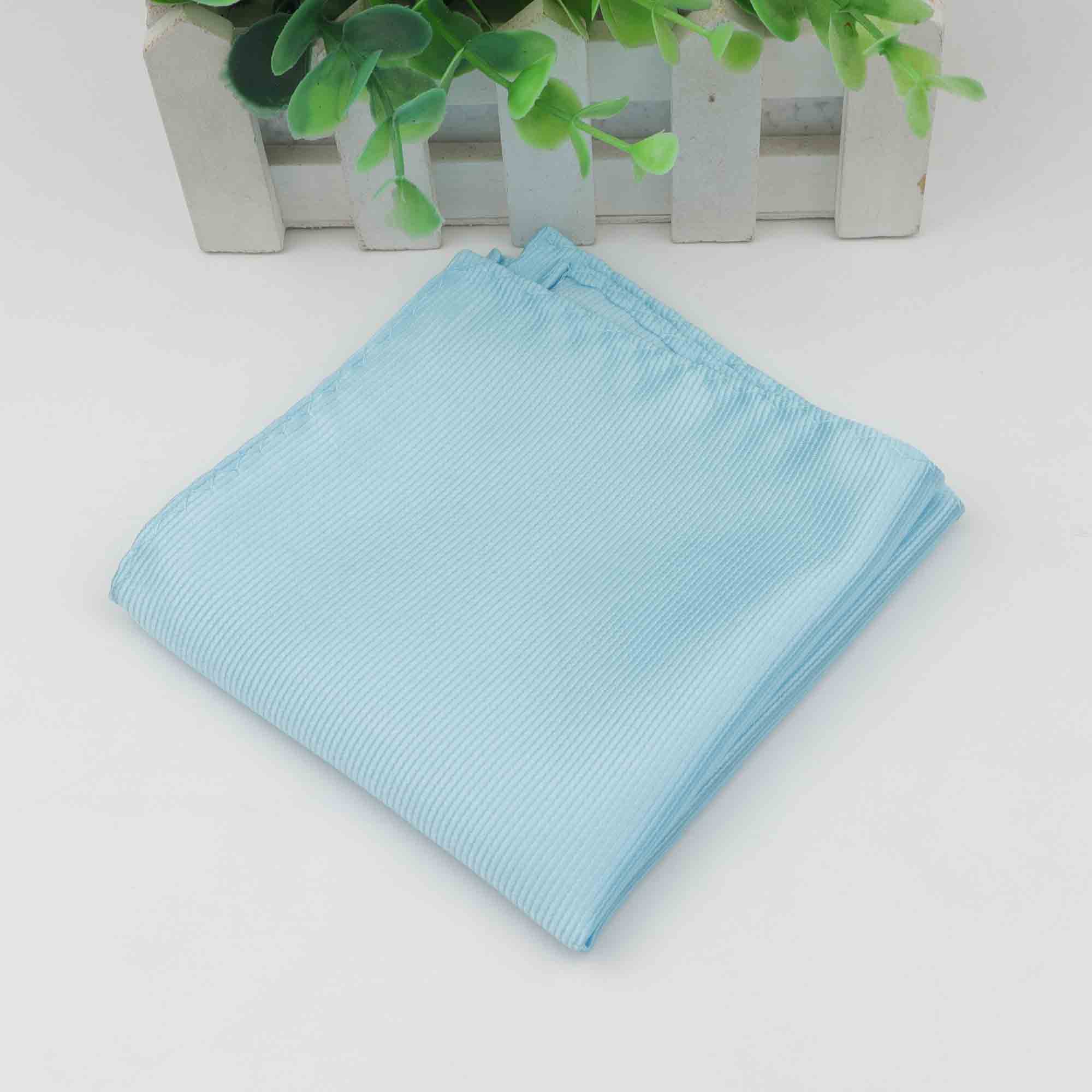 Men Suits Polyester Handkerchiefs Woven Striped Pocket Square Hankies Business Casual Pockets Hanky: 17