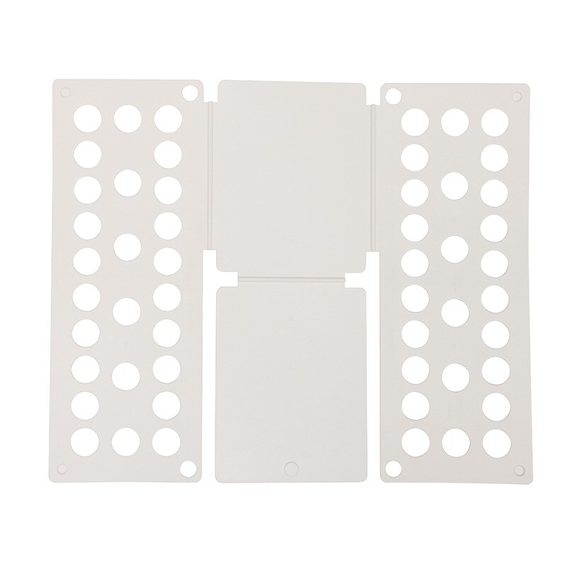 Planche magique à plier le linge pour adultes et enfants, accessoire pour le pliage rapide des vêtements et t-shirts: White