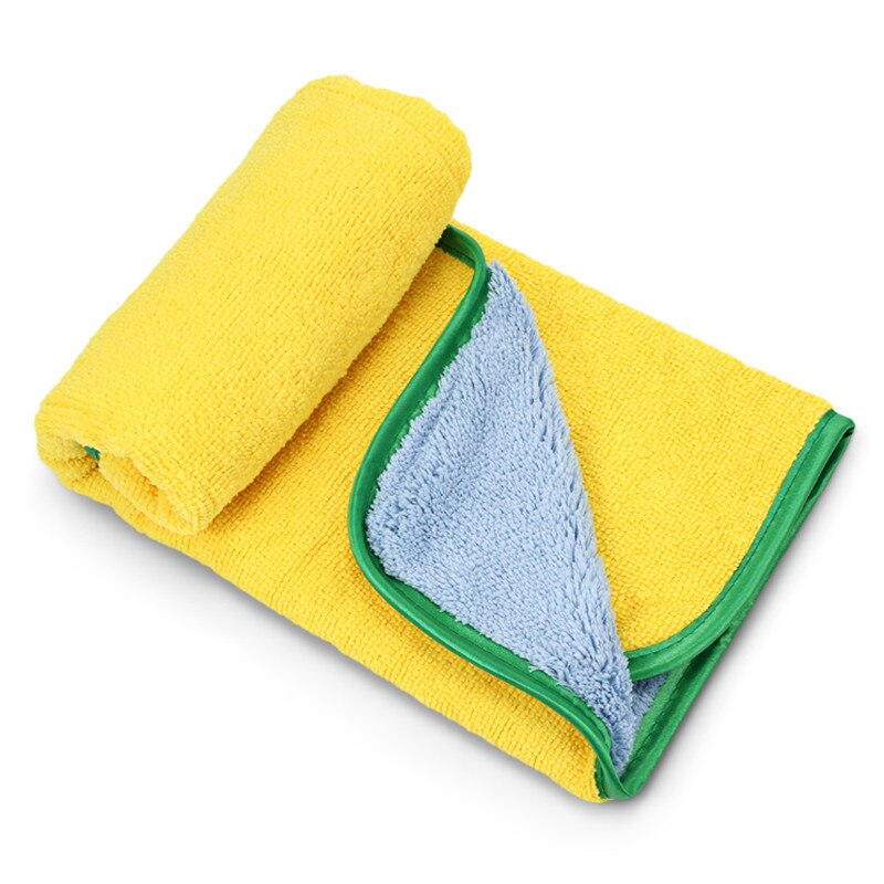 Store mikrofiberklude, bilrengøring, der beskriver blødt støvhåndklæde: 6