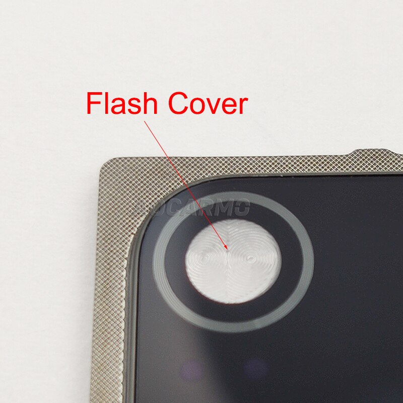 Aocarmo Achter Back Camera Lens Glas Ring Cover Met Sticker Frame Vervanging Deel Voor Huawei Mate 20/Mate 20 Pro