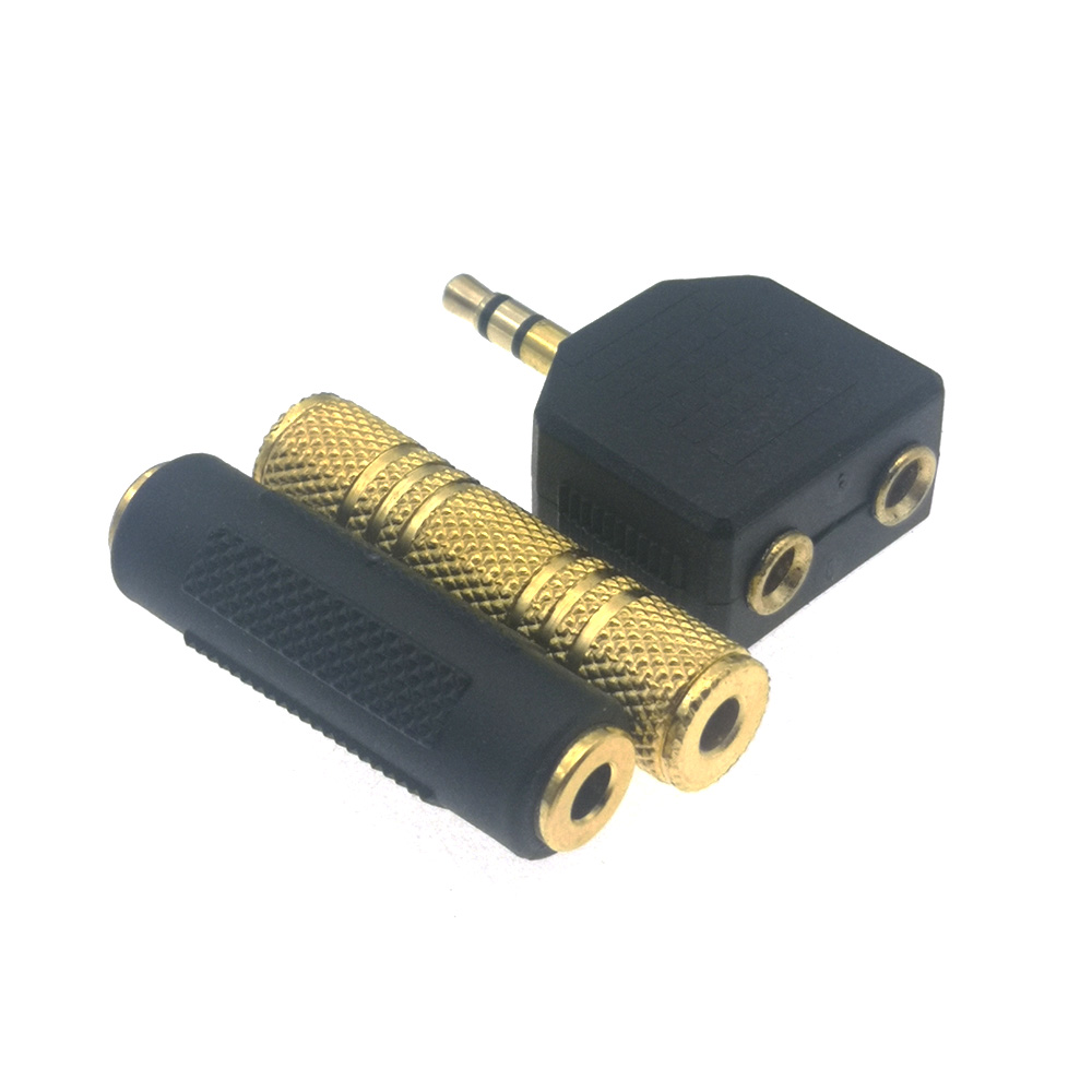2,5mm/3,5mm zu Stecker Buchse Audio Stereo Zweikanal-Anschluss adapter Stecker Konverter Kabel verlängerung Anschluss Zubehör DIY