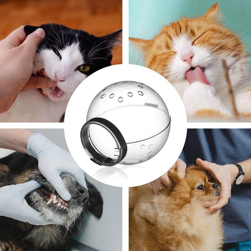 Pleiemaske kattens munnkurv antibitt pustende maske anti-slikking beskytte plass hette maske deksel munnkurv katt bad stelleutstyr