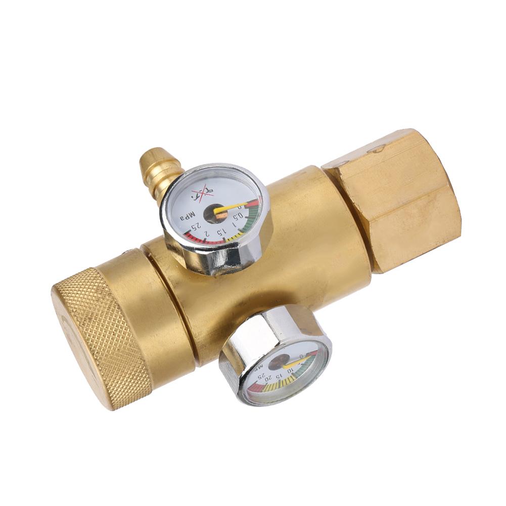 0.4-25MPa Oxygen Gas Pressure Reducer Air Flow Regulator Gauge Meter