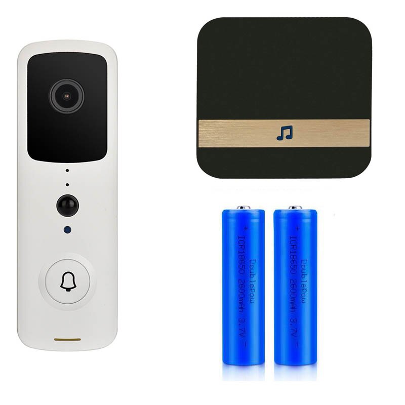 Smart Ip Video Intercom Wifi Video Deurtelefoon Deurbel Wifi Deurbel Camera Voor Appartementen Ir Alarm Draadloze Beveiliging Camera