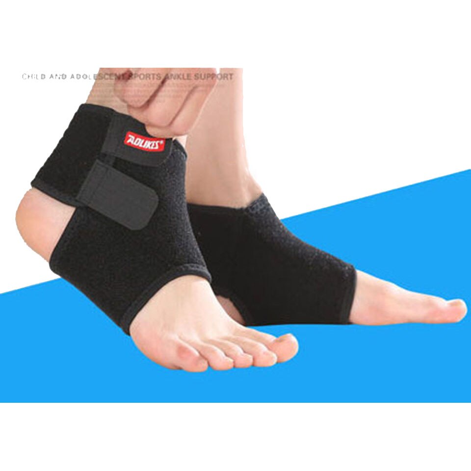 AOLIKES 1 Pair Chidren Kids Ankle Support Sport Breathable Ankle Brace Protector basketball sports support for children