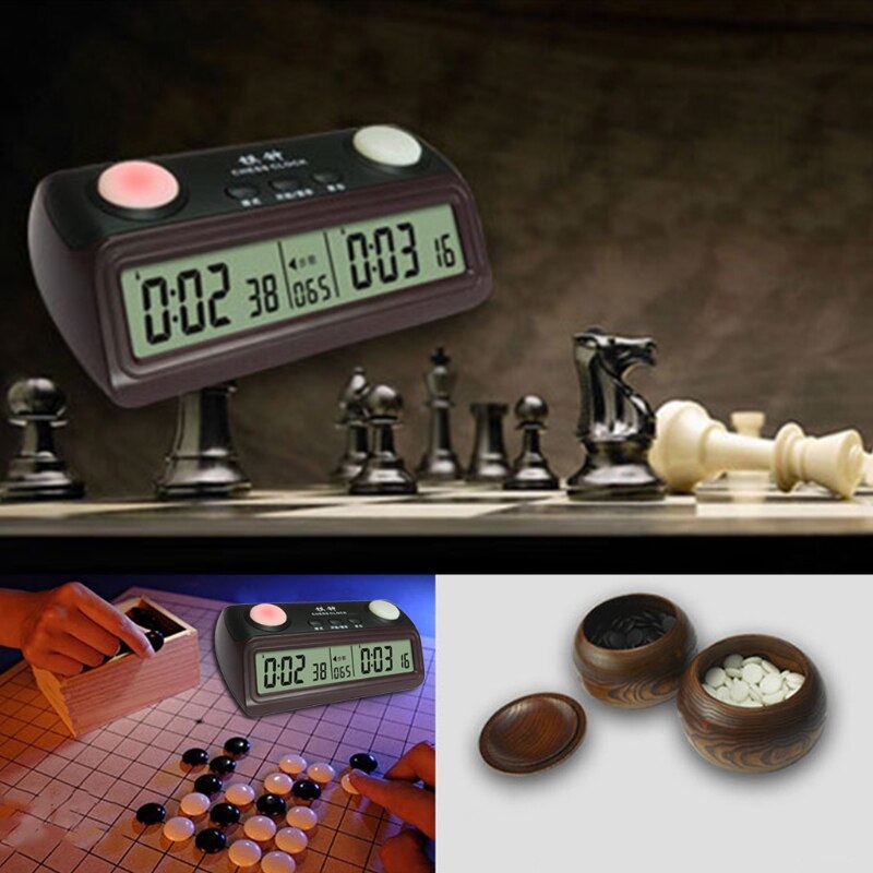 Advanced Chess Digital Timer Chess Clock Count Up Down Board Game Clock