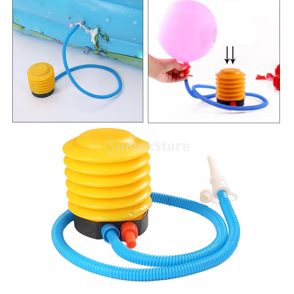 Colchón inflable plegable de PVC para piscina, hamaca de agua, colchón de aire, cama para deportes acuáticos de playa, tumbona, silla: Foot Air Pump