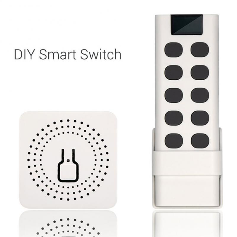 16A Diy Smart Switch RF433 Mhz Vervanging Smart Home Automation Switch Afstandsbediening Timing Module Breaker Controller