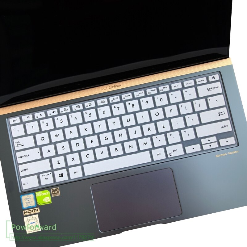 For ASUS ZenBook 14 UX434 UX434FL ux434flc UX431 UX431FN UX431FA UX392 UX392FN UX392FA laptop Silicone Keyboard cover Protector