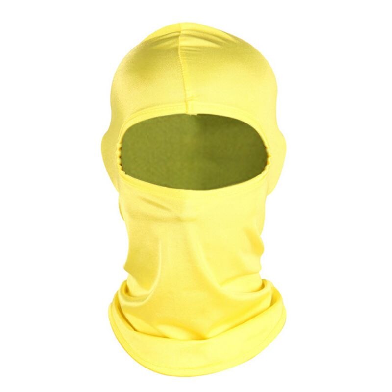 Cagoule d'hiver, masque facial complet, bonnet de cyclisme en plein air, élastique, respirant, , coupe-vent: Y