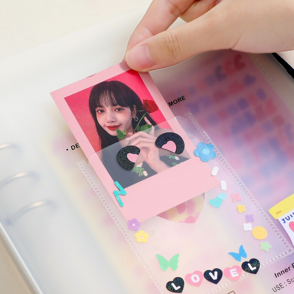 A5 pärmar förvaring samla bok korea idol foto arrangör dagbok dagbok agenda planerare omslag skolpapper