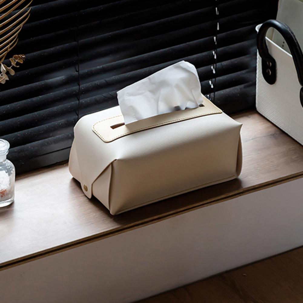 Household Tissue Box Holder Napkin Box Folding Waterproof Tissue Case Tissue Holder boite a mouchoirs коробка для салфеток