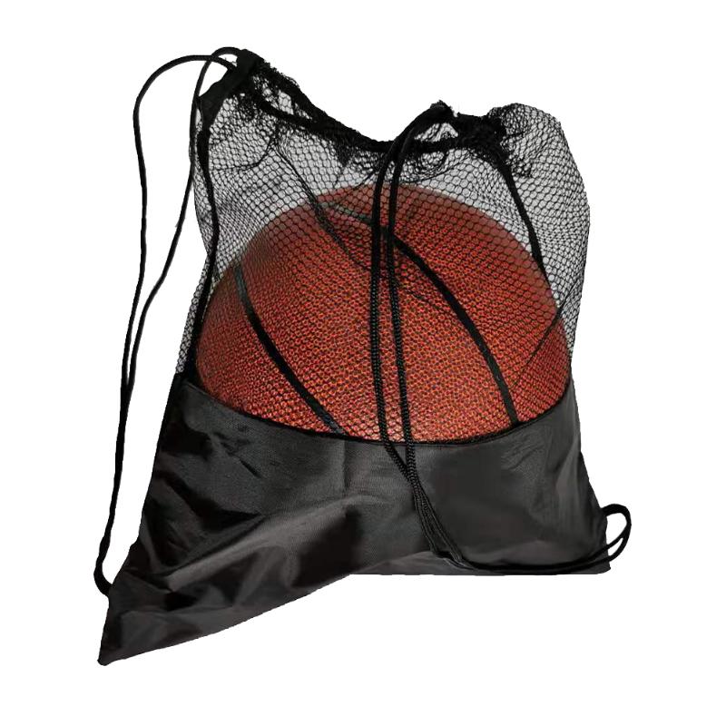 Udendørs basketball mesh taske bærbar fodbold fodbold volleyball opbevaringsnet pose organisator træning tilbehør