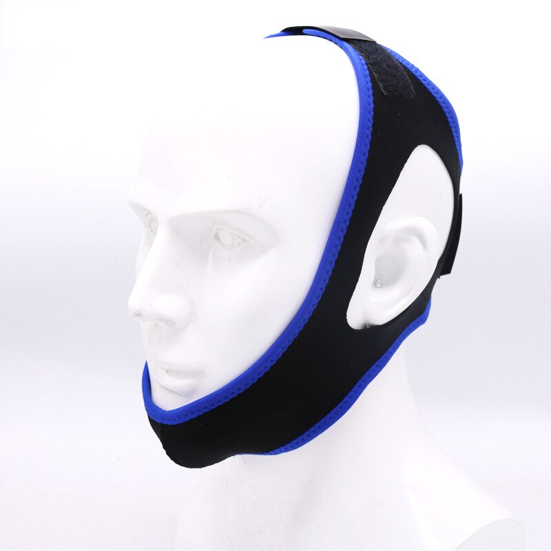 Correa antironquidos para la mandíbula, solución de soporte para dejar de dormir, ronquidos, correas de soporte para la barbilla, herramientas de cuidado nocturno, belleza para estiramiento facial, novedad de