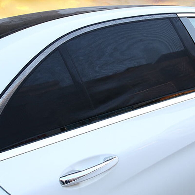 2Pcs Car Window Cover UV Protection Shield Sunshade Curtain Sunshade Shield Window Protector Window Car Universal Accessories