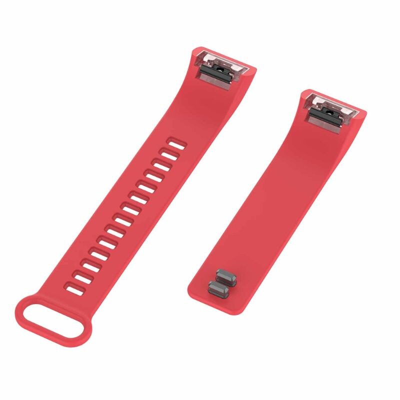 Bracelet de rechange en Silicone | Pour bracelet connecté Xiaomi Huami Amazfit Cor A1702 version anglaise: Red