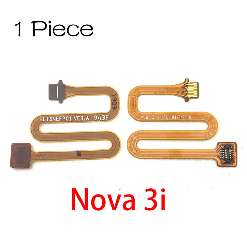 For Huawei Nova 3 3i 4 4e 5 5i Pro P10 P20 Pro P30 Lite Home Button Fingerprint Touch Id Sensor Connector Flex Cable: Nova 3i