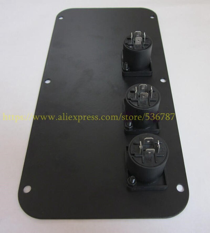 2pcs/pair Back Panel W/ Connectors &amp; Switch Replacement For NEXO PS 15 Speaker