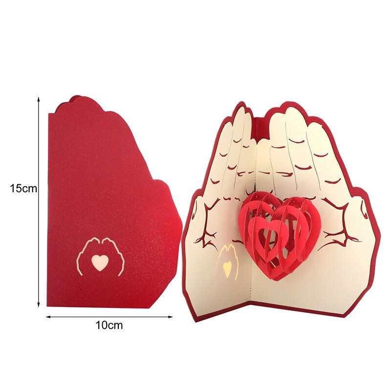 3D Mothers Day Pops Up Cards Beautiful Flowers Card Anniversary Card Thank Greeting Card For Mother HK3