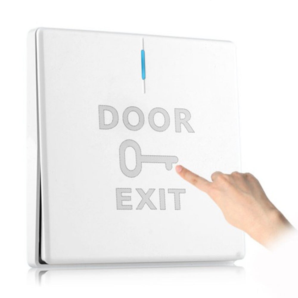 Electronic access switch Door lock switch exit button Ya white / champagne gold two colors optional 86 models