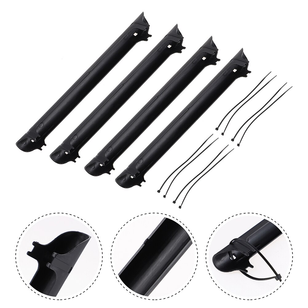 10 Sets Mountain Bicycles Protector Sticker Bike Frame Protective Sticker Chain Decal