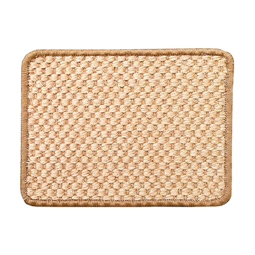 Scratching Mat Natural Premium Woven Sisal Cat Mat Cat Cat Scratch Post Wall Sticker Anti Slip Cat Scratcher Pad for Carpet Sofa: 40X60CM