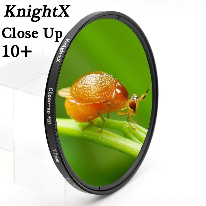 Knightx Close Up 49 Mm 52 Mm 55 Mm 58 Mm 67 Mm 77 Mm Macro Lens Filter Voor Nikon canon Eos Dslr Go Pro D5300 600d D3200 D5100 D3300