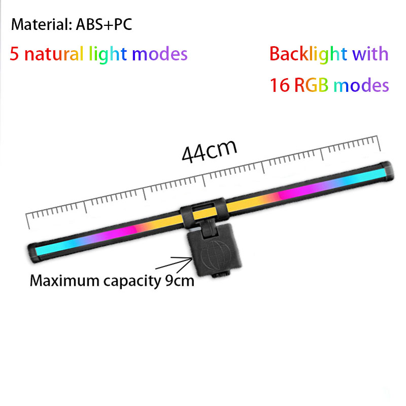 RGB Monitor Licht Bar Computer Bildschirm Hängen Lichter Atmosphäbetreffend Tisch Lampe Lesen Nacht Lichter Spielen Monitor Dimmen Lichter