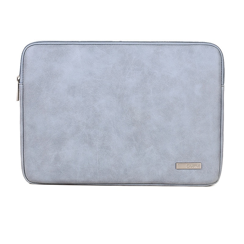 Pehmeä pu-nahka 13.3 15 vedenpitävä kannettavan tietokoneen laukku pussilaukku macbook airille 13 pro retina 13.3 14 15.6 tuuman kannettavan tietokoneen kotelon kansi