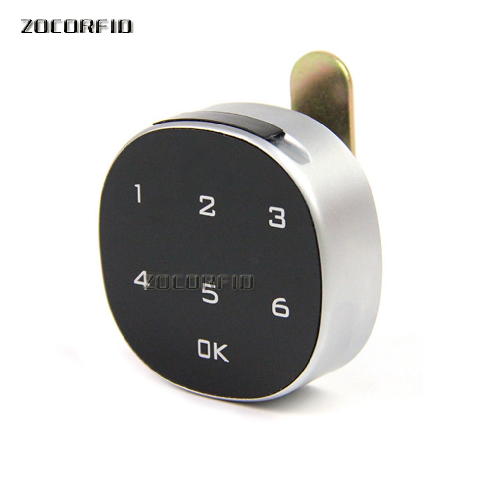 DIY Dry battery Digital Electronic Password Keypad Number Cabinet Code Door Locker drawer Locks Confused password function