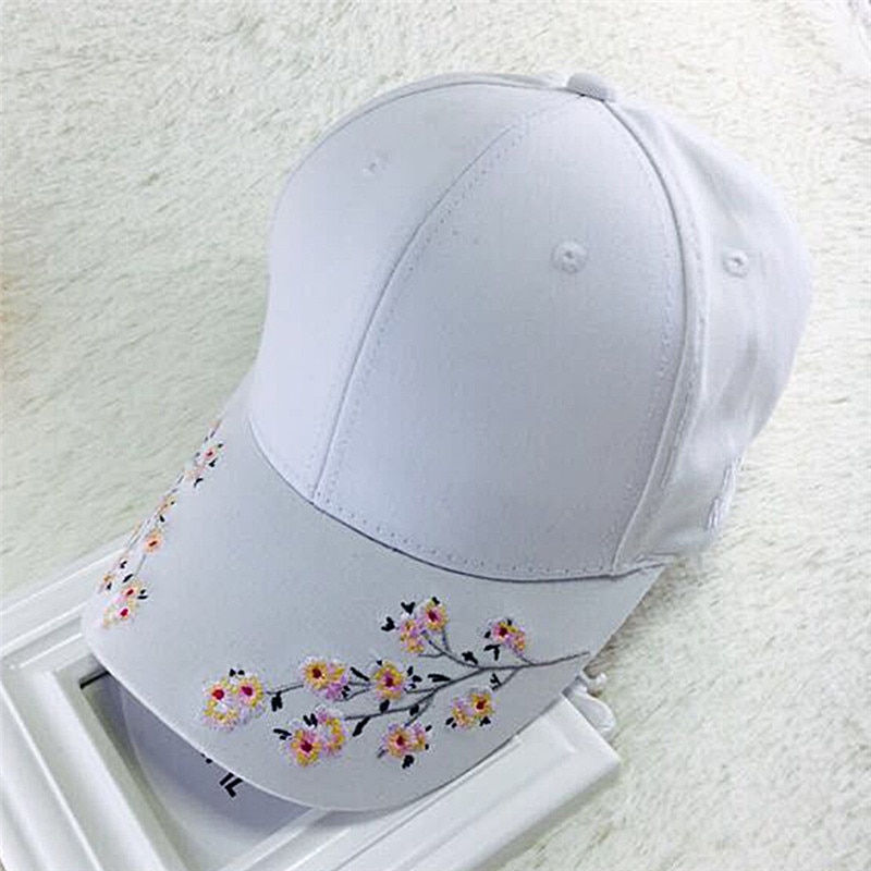 Floral Baseball Caps Flowers Caps Snapback Women Leisure hat