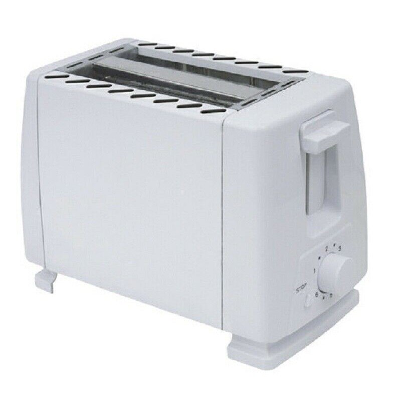Houseware Tostadora de Pan BN3352 2 Rebanadas Botón para Parar 7 niveles de tostado 750W