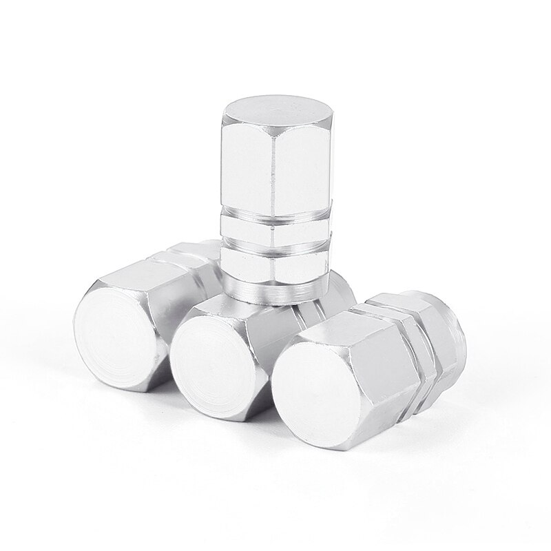 4 Uds coche llanta tapones para vástago de válvula Durable negro de aleación de aluminio cubierta de polvo de neumáticos de rueda de neumático de repuesto productos para automóviles accesorios de coche