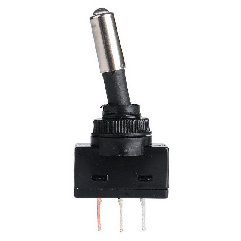 4Pcs 12V 20A Car Auto Blue LED Light Toggle Rocker Switch 3Pin SPST ON/OFF VEQ05 P0.11