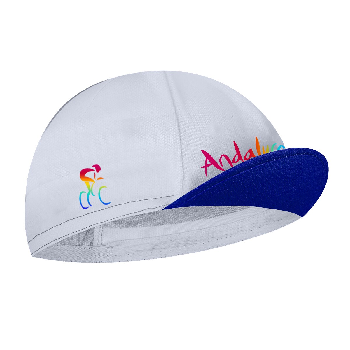 Gorra de Ciclismo Retro de Andalucía para hombre y mujer, gorro transpirable clásico, color azul, 2022: Cycling Caps 13