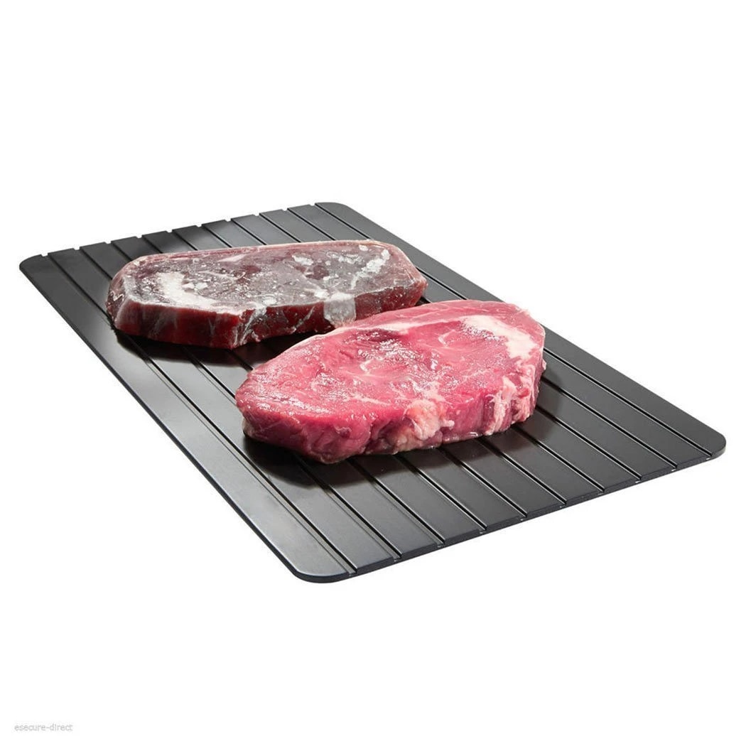 Fast Defrosting Tray planche decongelation Thaw Food Meat Fruit Quick Defrosting Plate Board Defrost Tray Kitchen Gadgets